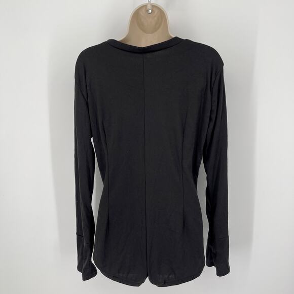 Roma Confidential Women's NEW Bodysuit w/ Snap Closure *FLAW* Size 3XL/4XL Black - Picture 5 of 9